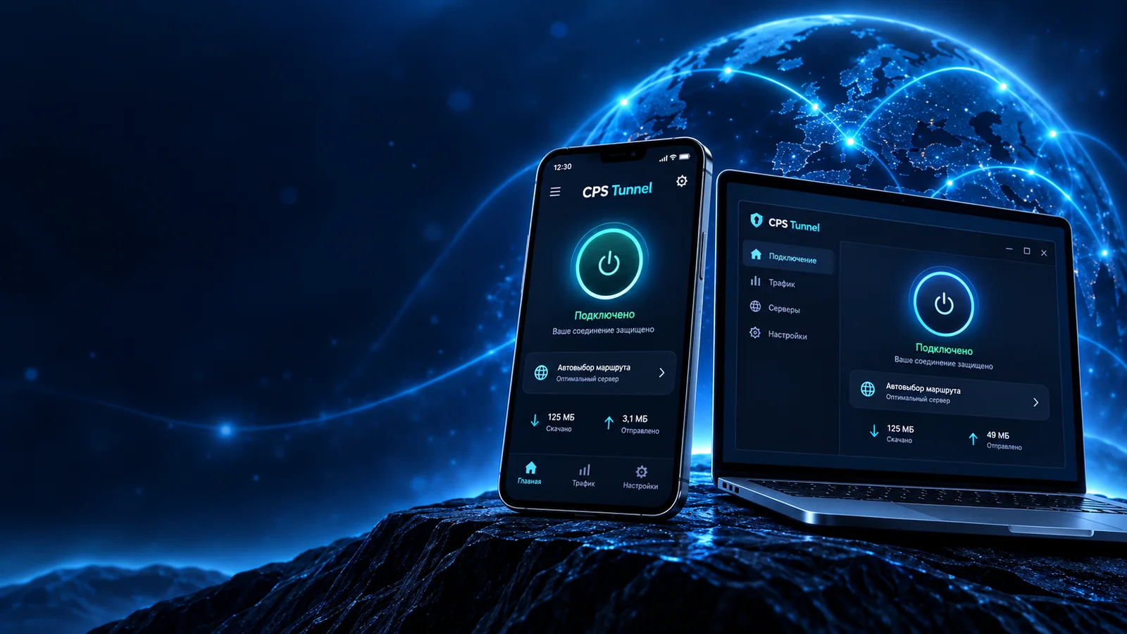 CPS Tunnel на Android и Windows